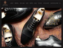 Tablet Screenshot of leatherfoot.com